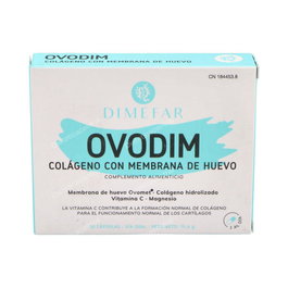 DIMEFAR Ovodim Colageno Con Ovomet 30Cap. Suplemento para Cartílagos con Colágeno Hidrolizado y Membrana de Huevo Ovomet®