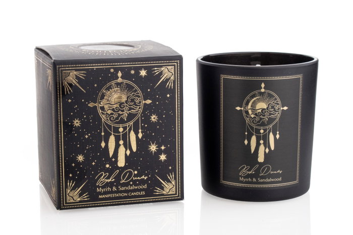 DKD Home Decor Vela Black Magic Surtido de 6 Unidades