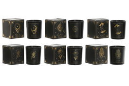 DKD Home Decor Vela Black Magic Surtido de 6 Unidades