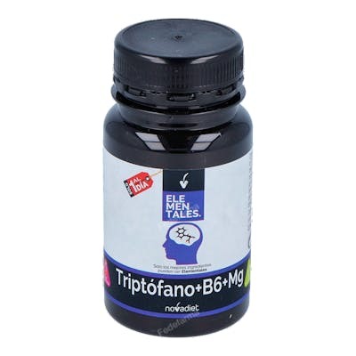 Nova Diet Triptófano + B6 + Magnesio 30 Cápsulas Vegetales Nova Diet Triptófano + B6 + Magnesio 30 Cápsulas Vegetales
