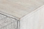 DKD Home Decor Mueble TV Blanco Negro 180 x 40 x 60 cm