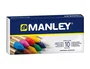 Manley Estuche de Ceras de Colores Surtidos 60mm de 10 Unidades