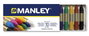 Manley Estuche de Ceras de Colores Surtidos 60mm de 10 Unidades