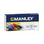 Manley Estuche de Ceras de Colores Surtidos 60mm de 10 Unidades