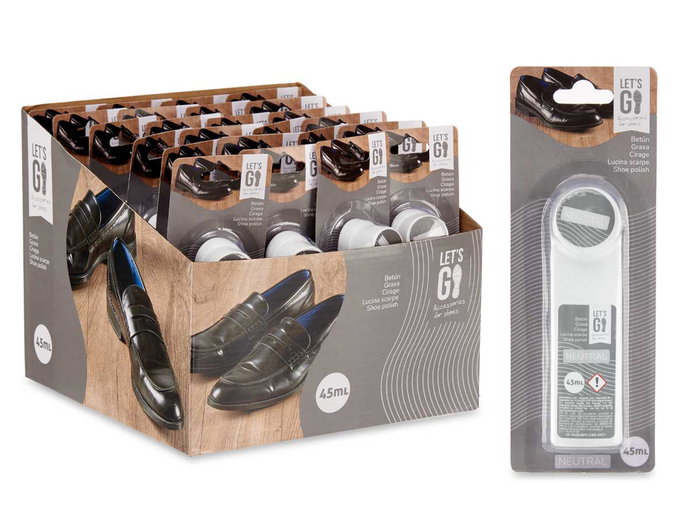 Arte Regal Betún Neutro 45 ml Color Blanco 6.5x19.5x4 cm (Set de 48)