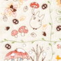 Marushin Mi vecino Totoro Mini Toalla Wreath of Nuts 25 x 25 cm