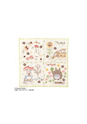 Marushin Mi vecino Totoro Mini Toalla Wreath of Nuts 25 x 25 cm