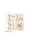 Marushin Mi vecino Totoro Mini Toalla Wreath of Nuts 25 x 25 cm