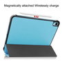 CoreParts Funda Rígida Protectora Tri-Fold para Apple iPad 10ª Gen 10.9 pulgadas (2022) - Azul Cielo