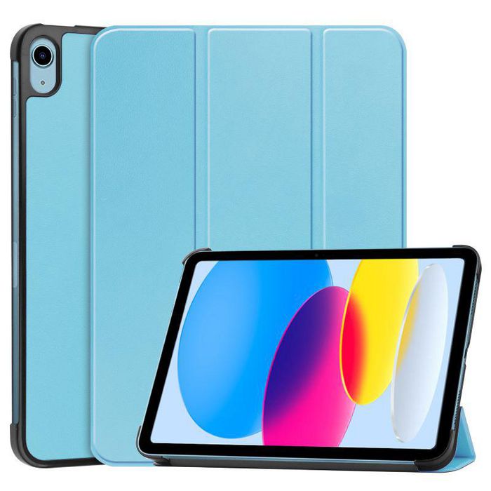 CoreParts Funda Rígida Protectora Tri-Fold para Apple iPad 10ª Gen 10.9 pulgadas (2022) - Azul Cielo CoreParts Funda Rígida Protectora Tri-Fold para Apple iPad 10ª Gen 10.9 pulgadas (2022) - Azul Cielo