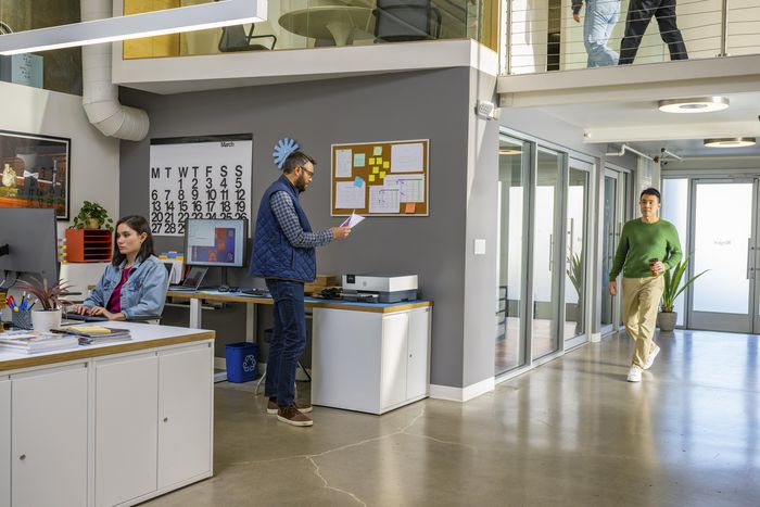 HP OfficeJet Pro 9110b Impresora Profesional de Inyección de Color para Oficinas Distribuidas y Fuerzas Laborales Híbridas HP OfficeJet Pro 9110b Impresora Profesional de Inyección de Color para Oficinas Distribuidas y Fuerzas Laborales Híbridas