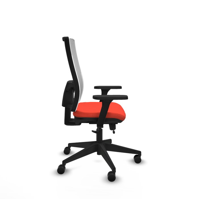 PIQUERAS Y CRESPO Silla de oficina Horna Naranja oscuro y Blanco PIQUERAS Y CRESPO Silla de oficina Horna Naranja oscuro y Blanco
