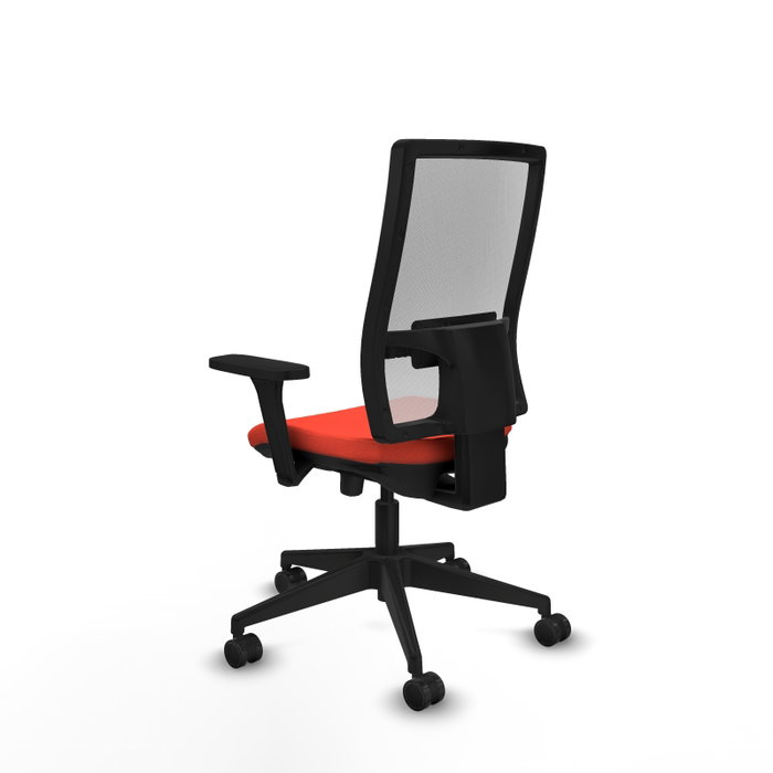 PIQUERAS Y CRESPO Silla de oficina Horna Naranja oscuro y Blanco PIQUERAS Y CRESPO Silla de oficina Horna Naranja oscuro y Blanco
