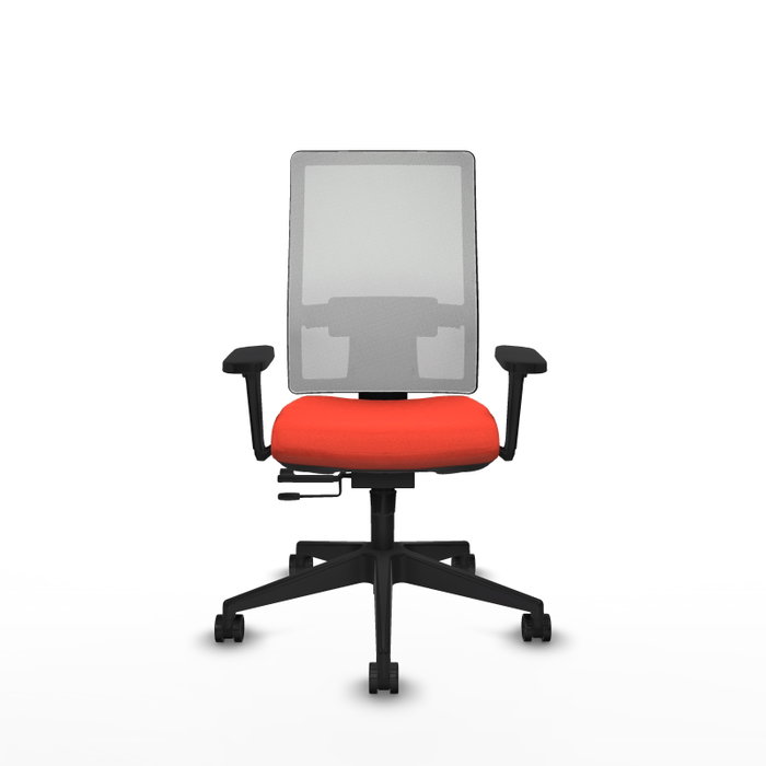PIQUERAS Y CRESPO Silla de oficina Horna Naranja oscuro y Blanco PIQUERAS Y CRESPO Silla de oficina Horna Naranja oscuro y Blanco