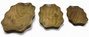 DKD Home Decor Centro Mesa Shabby Acacia Marron 18 x 3 x 28 cm Set de 3