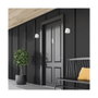 RABALUX Aplique Exterior Mandal 1xGU10 Negro Mate