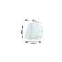RABALUX Aplique Exterior Mandal 1xGU10 Negro Mate