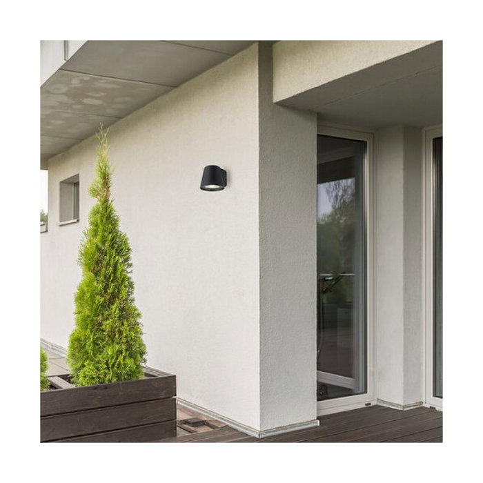 RABALUX Aplique Exterior Mandal 1xGU10 Negro Mate