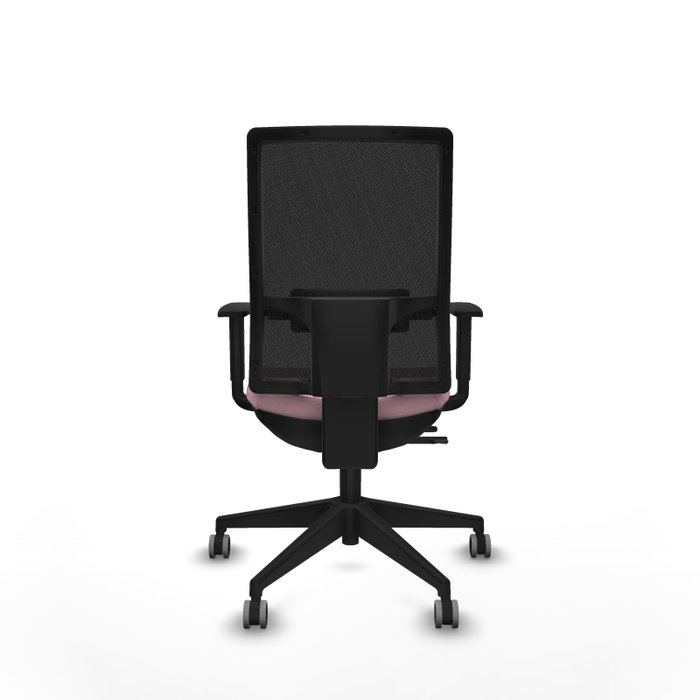 PIQUERAS Y CRESPO Silla de oficina Horna, Rosa y Negro, Mecanismo Sincro/Traslack PIQUERAS Y CRESPO Silla de oficina Horna, Rosa y Negro, Mecanismo Sincro/Traslack