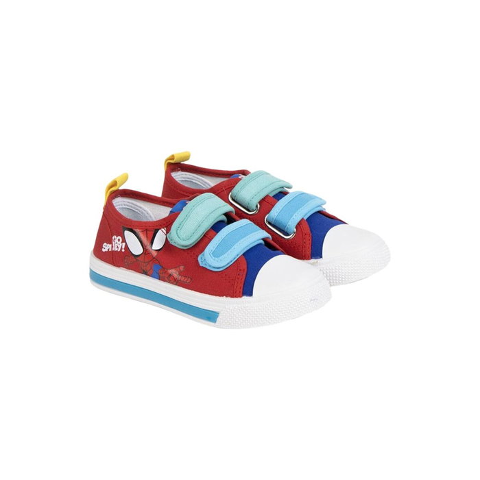 Cerdá Zapatilla Loneta Suela PVC Con Luces Spidey T027 Rojo