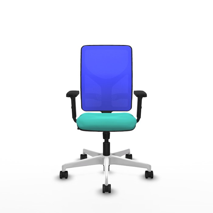 PIQUERAS Y CRESPO Silla de oficina Motilla con mecanismo Sincro, Turquesa y Azul PIQUERAS Y CRESPO Silla de oficina Motilla con mecanismo Sincro, Turquesa y Azul