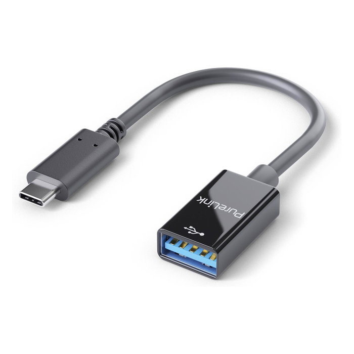 PureLink Adaptador USB-C a USB-A iSerie USB 3.1 Gen 1 - Negro - 0,10m PureLink Adaptador USB-C a USB-A iSerie USB 3.1 Gen 1 - Negro - 0,10m