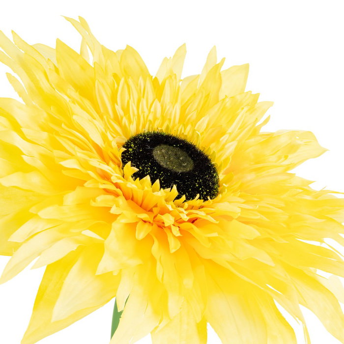 Flor Gerbera Amarillo Artificial 40 X 40 X 125 cm (Set de 2)