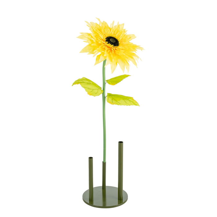Flor Gerbera Amarillo Artificial 40 X 40 X 125 cm (Set de 2)
