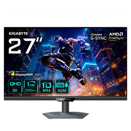 Gigabyte M27Q2 Monitor Gaming 27" QHD 2560 x 1440 200Hz IPS FreeSync Premium HDR400