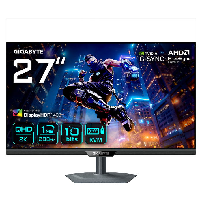 Gigabyte M27Q2 Monitor Gaming 27" QHD 2560 x 1440 200Hz IPS FreeSync Premium HDR400 Gigabyte M27Q2 Monitor Gaming 27" QHD 2560 x 1440 200Hz IPS FreeSync Premium HDR400