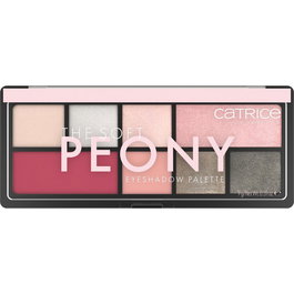 Catrice THE SOFT PEONY Paleta de Sombras de Ojos con 8 Tonos Vibrantes, Mate y Brillante, 9 g