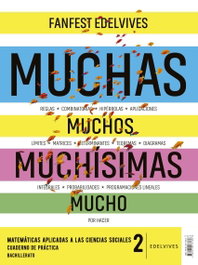 EDELVIVES Proyecto: Fanfest 2026. Matemáticas aplicadas a las Ciencias Sociales 2 Bachillerato. Libro del alumno + Cuaderno de práctica