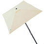 Aktive Parasol de Terraza Cuadrado 270x270 cm con Chimenea y Mástil de Aluminio 4.8 cm