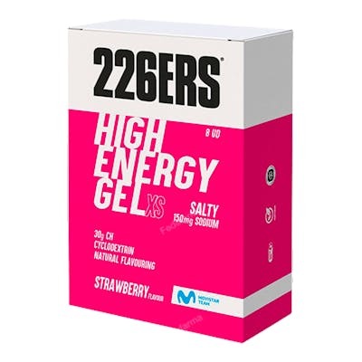226ERS Estuche 8ud High Energy Gel 45g Strawberry Salty 226ERS Estuche 8ud High Energy Gel 45g Strawberry Salty