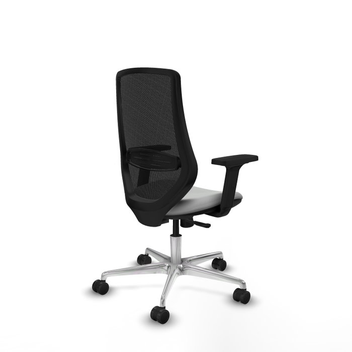 PIQUERAS Y CRESPO Silla de oficina Mardos Gris claro y Negro PIQUERAS Y CRESPO Silla de oficina Mardos Gris claro y Negro