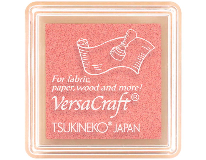 Tsukineko Versacraft Tinta para Textil Rosa Pink Almond 33x33mm Tsukineko Versacraft Tinta para Textil Rosa Pink Almond 33x33mm
