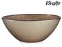 Vivalto Bol de Vidrio Oro Viejo Set de 24 unidades de 15 cm