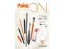 Clairefontaine Paint'ON Bloc de dibujo multitecnicas Din A5, 40 hojas, 250 g