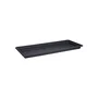 Elho Green Basics 60 Platillo para Jardinera Negro Living Exterior XXL Ø 54.9 x H 4.6 cm Plástico Reciclado