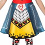 My Other Me Disfraz Reina de Corazones con Diadema, Corona, Vestido y Medias Talla S