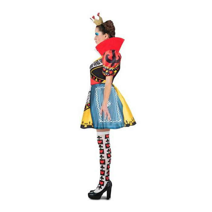 My Other Me Disfraz Reina de Corazones con Diadema, Corona, Vestido y Medias Talla S My Other Me Disfraz Reina de Corazones con Diadema, Corona, Vestido y Medias Talla S