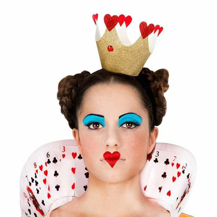 My Other Me Disfraz Reina de Corazones con Diadema, Corona, Vestido y Medias Talla S My Other Me Disfraz Reina de Corazones con Diadema, Corona, Vestido y Medias Talla S