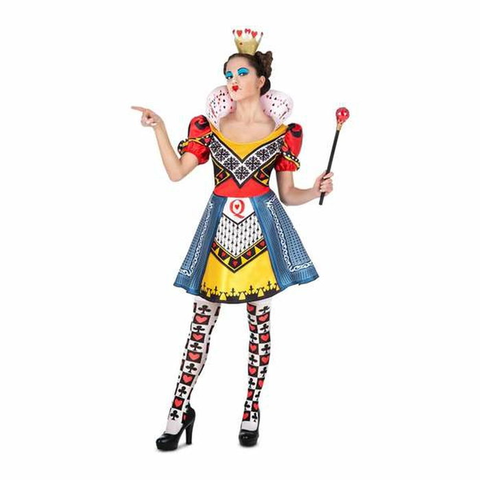 My Other Me Disfraz Reina de Corazones con Diadema, Corona, Vestido y Medias Talla S My Other Me Disfraz Reina de Corazones con Diadema, Corona, Vestido y Medias Talla S