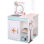 Color Baby Hospital veterinario de madera con 17 piezas