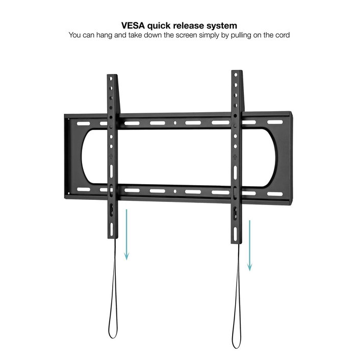 Tooq Soporte Fijo de Pared LP1084F-B para Pantallas 37-80 pulgadas, Negro