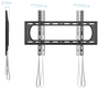 Tooq Soporte Fijo de Pared LP1084F-B para Pantallas 37-80 pulgadas, Negro