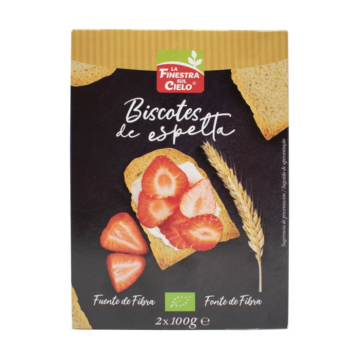 La Finestra sul Cielo Biscotes de Espelta Bio 200g