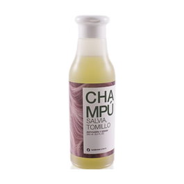 Ebers Champú Anticaspa para Cabellos Grasos con Salvia y Tomillo 250ml