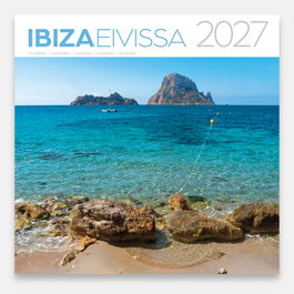 TRIANGLE POSTALS Calendario de pared 2027 Eivissa (30x30 cm) de espiral