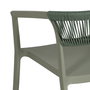 Silla Apilable Verde Polipropileno 56 X 52 X 76 cm